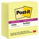 Post-it Super Sticky Lined Notes - 540 - 4" x 4" - Square - 90 Sheets per Pad - Ruled - Canary Yellow - Paper - Self-adhesive - 