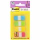 Post-it Easy Dispenser Tabs - 40 Tab(s)0.63" Tab Width - Self-adhesive - Yellow, Red, Green, Blue Tab(s) - 40 / Pack