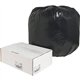 Nature Saver Black Low-density Recycled Can Liners - Large Size - 45 gal Capacity - 40" Width x 46" Length - 1.65 mil (42 Micron