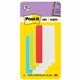 Post-it Filing Tabs - Write-on Tab(s) - 3" Tab Height x 1.50" Tab Width - Red, Green, Yellow, Blue Tab(s) - Durable, Reusable - 