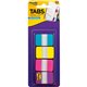 Post-it Tabs - 88 Write-on Tab(s) - 1.50" Tab Height x 1" Tab Width - Blue, Yellow, Pink, Purple Tab(s) - Repositionable - 88 / 