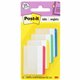 Post-it Durable Tabs - Write-on Tab(s) - 1.50" Tab Height x 2" Tab Width - Removable - Blue, Red, Green, Yellow Tab(s) - Inserta