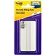 Post-it Durable Tabs - 1.50" Tab Height x 3" Tab Width - Removable - White Tab(s) - 50 / Pack