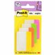 Post-it Dividing Tabs - Write-on Tab(s) - 1.50" Tab Height x 2" Tab Width - Yellow, Orange, Green, Pink Tab(s) - Durable, Reposi