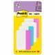 Post-it Filing Tabs - Write-on Tab(s) - 1.50" Tab Height x 2" Tab Width - Purple, Blue, White, Pink Tab(s) - Reusable, Repositio