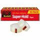 Scotch Super-Hold Tape - 27.78 yd Length x 0.75" Width - 10 / Pack - Clear