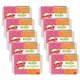 Scotch-Brite StayFresh Sponges - 5.8" Height x 4.6" Width x 4.6" Depth - 40/Carton - Cellulose - Assorted