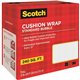 Scotch Perforated Cushion Wrap - 12" Width x 240 ft Length - Perforated, Lightweight, Recyclable, Non-scratching, Easy Tear - Po