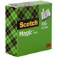 Scotch Invisible Magic Tape - 36 yd Length x 1" Width - 1" Core - Split Resistant, Tear Resistant - For Mending, Splicing - 1 / 