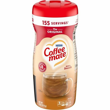 Coffee mate Original Powdered Creamer Canister - Gluten-Free - Original Flavor - 0.69 lb (11 oz) Canister - 1Each - 155 Serving