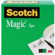 Scotch 3/4"W Magic Tape - 36 yd Length x 0.75" Width - 1" Core - Split Resistant, Tear Resistant - For Mending, Splicing - 1 / R