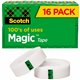 Scotch 3/4"W Magic Tape - 27.78 yd Length x 0.75" Width - 1" Core - Split Resistant, Tear Resistant - For Document, Book, Patchi