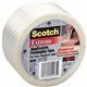 Scotch Extreme Application Packaging Tape - 54.60 yd Length x 2" Width - 5.7 mil Thickness - 3" Core - Synthetic Rubber - Glass 