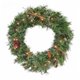 National Tree Decorative Wreath - Green, Red, White - Christmas Theme