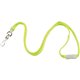 Advantus Neon Breakaway Lanyard - 12 / Pack - 0.5" Width x 36" Length - Neon Yellow