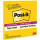 Post-it Super Sticky Big Notes - 10 63/64" x 10 63/64" - Square - 30 Sheets per Pad - Canary Yellow - 1 Each