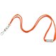 Advantus Neon Breakaway Lanyard - 12 / Pack - 0.5" Width x 36" Length - Neon Orange