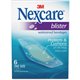 Nexcare Blister Waterproof Bandages - 1 Size - 1.06" x 2.25" - 6/Box - Clear