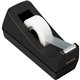 Scotch C38 Desk Tape Dispenser - Holds Total 1 Tape(s) - 1" Core - Plastic - Black - 1 Each