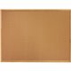Lorell Bulletin Board - 24" Height x 36" Width - Cork Surface - Long Lasting, Warp Resistant - Brown Oak Frame - 1 Each