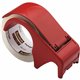 Scotch Packaging Tape Hand Dispenser - Holds Total 1 Tape(s) - 3" Core - Refillable - Red - 1 Each