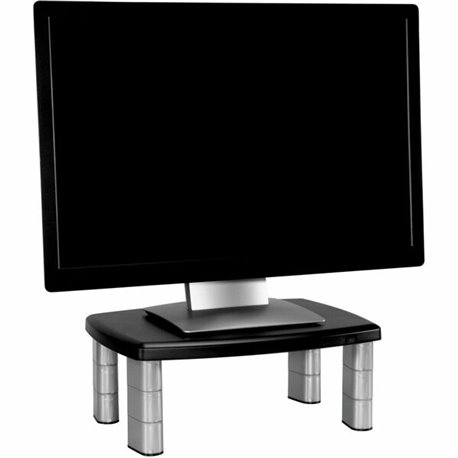 3M Premium Adjustable Monitor Stand - Up to 21" Screen Support - 80 lb Load Capacity - CRT, LCD Display Type Supported - 5.8" He