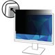 3M Privacy Filter Black, Matte - For 20.1" Widescreen LCD Monitor - 16:10 - Scratch Resistant, Fingerprint Resistant, Dust Resis