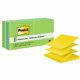 Post-it Dispenser Notes - 1200 - 3" x 3" - Square - 100 Sheets per Pad - Unruled - Limeade, Citron, Blue Paradise - Paper - Pop-