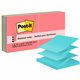 Post-it Pop-up Adhesive Note - 600 - 3" x 3" - Square - 100 Sheets per Pad - Unruled - Electric Blue, Limeade, Neon Orange, Neon