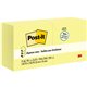 Post-it Greener Dispenser Notes - 1200 - 3" x 3" - Square - 100 Sheets per Pad - Unruled - Yellow - Paper - Self-adhesive, Repos