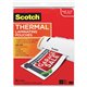 Scotch Thermal Laminating Pouches - Sheet Size Supported: Letter 8.50" Width x 11" Length x 3 mil Thickness - Laminating Pouch/S