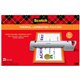 Scotch Thermal Laminator Pouches - Sheet Size Supported: Menu - Laminating Pouch/Sheet Size: 11.40" Width x 17.40" Length x 3 mi