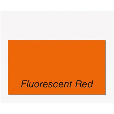 Monarch 1131 Fastening Gun Labels - Permanent Adhesive - Fluorescent Red - 2500 / Roll - 20000 Total Label(s) - 20000 / Pack