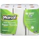 Marcal 100% Recycled Giant Roll Paper Towels - 2 Ply - 140 Sheets/Roll - White - 6 Rolls Per Container - 6 / Pack