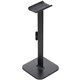 Bluelounge Posto 2.0 Headphone Stand - 10" Height x 4" Width - Desktop, Desk - Aircraft Aluminum, Plastic - Black