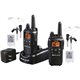 Midland LXT600BB FRS Business Radio Bundle - 36 Radio Channels - 22 FRS - Silent Operation, Hands-free - Nickel Metal Hydride (N