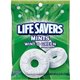 Wrigley Life Savers Mints Wint O Green Hard Candies - Wintergreen - Individually Wrapped - 6.25 oz - 1 / Bag