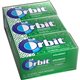 Orbit Spearmint Sugar-free Gum - 12 packs - Spearmint - Individually Wrapped - 12 / Box