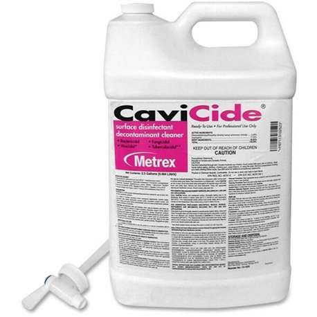 Cavicide Surface Disinfectant Decontaminant Cleaner - 320 fl oz (10 quart) - 1 Each - Disinfectant, Non-toxic, Rinse-free, Fragr