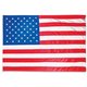 Advantus Heavyweight Nylon Outdoor U.S. Flag - United States - 60" x 36" - Heavyweight, Grommet, Durable - Nylon, Brass - Red, W