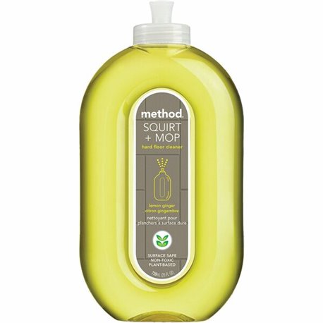 Method Squirt + Mop Hard Floor Cleaner - Ready-To-Use - 25 fl oz (0.8 quart) - Lemon Ginger Scent - 1 Each - Non-toxic, Deodoriz