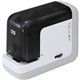 MAX Portable Electronic Stapler - 35 Sheets Capacity - 100 Staple Capacity - 1/4" Staple Size - 1.59" Throat Depth - 6 x AA Batt