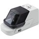 MAX Heavy-duty Electronic Stapler - 70 Sheets Capacity - 5000 Staple Capacity - 0.75" Throat Depth - 1 Each - Gray Black - Metal