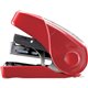 MAX Flat Clinch Mini Stapler - 25 Sheets Capacity - 1 Each - Red