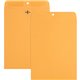 Nature Saver Recycled Clasp Envelopes - Clasp - 90 - 9" Width x 12" Length - 28 lb - Clasp - Kraft - 100 / Box - Yellow