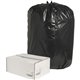 Nature Saver Black Low-density Recycled Can Liners - Extra Large Size - 60 gal Capacity - 38" Width x 58" Length - 1.65 mil (42 