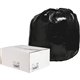 Nature Saver Black Low-density Recycled Can Liners - Extra Large Size - 56 gal Capacity - 43" Width x 48" Length - 1.65 mil (42 