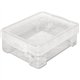 Advantus Super Stacker Crayon Box - External Dimensions: 4.8" Width x 3.5" Depth x 1.6" Height - 24 x Crayon - Stackable - Plast