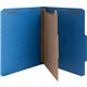 Nature Saver Letter Recycled Classification Folder - 8 1/2" x 11" - 2" Fastener Capacity for Folder - Top Tab Location - 1 Divid