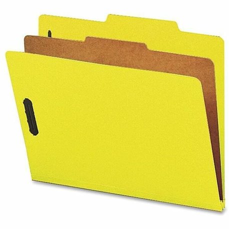 Nature Saver Letter Recycled Classification Folder - 8 1/2" - 2" Expansion - 2" Fastener Capacity for Folder - Top Tab Location 